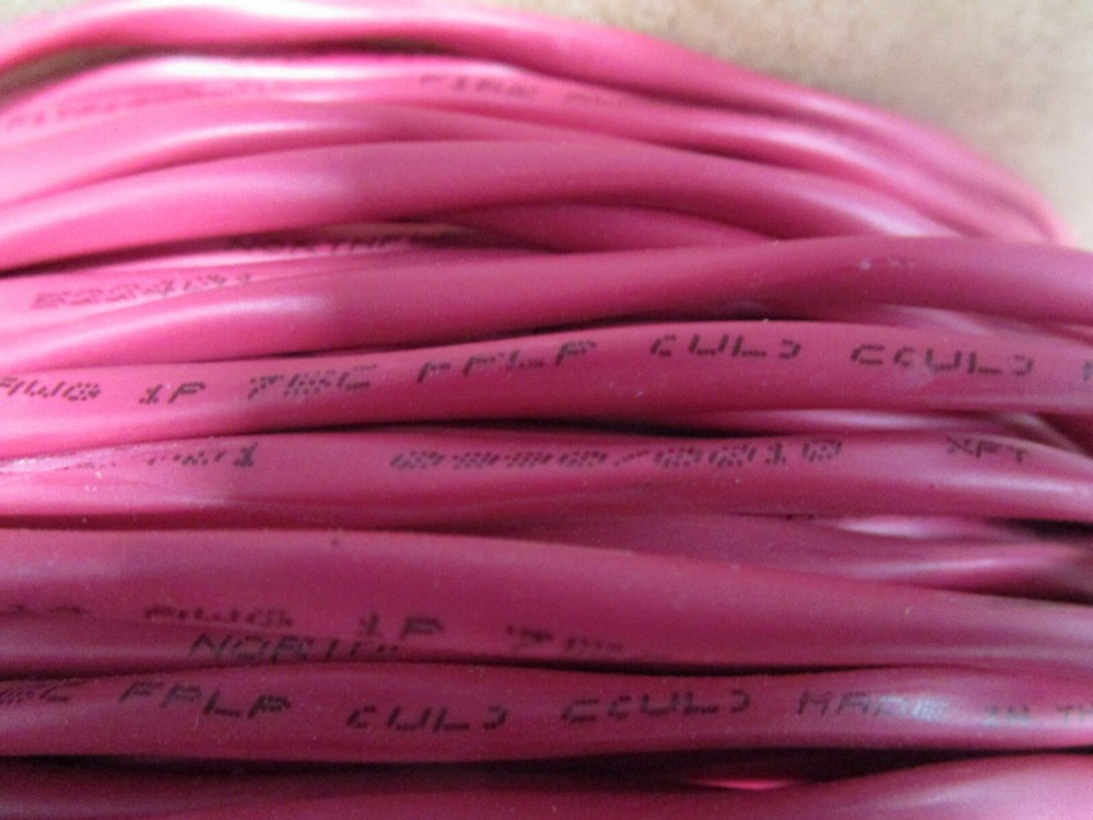 Northflex 14/2C Solid Bare Copper Fire Alarm Cable FPLP Red/1000ft