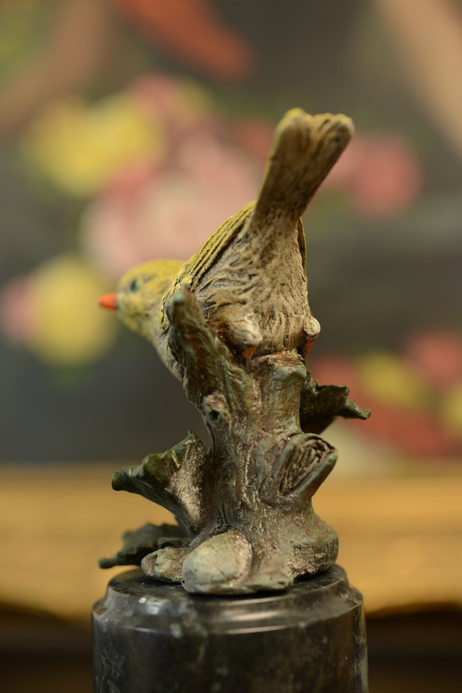 MILO BRONZE STATUE SCULPTURE BIRD STATUE