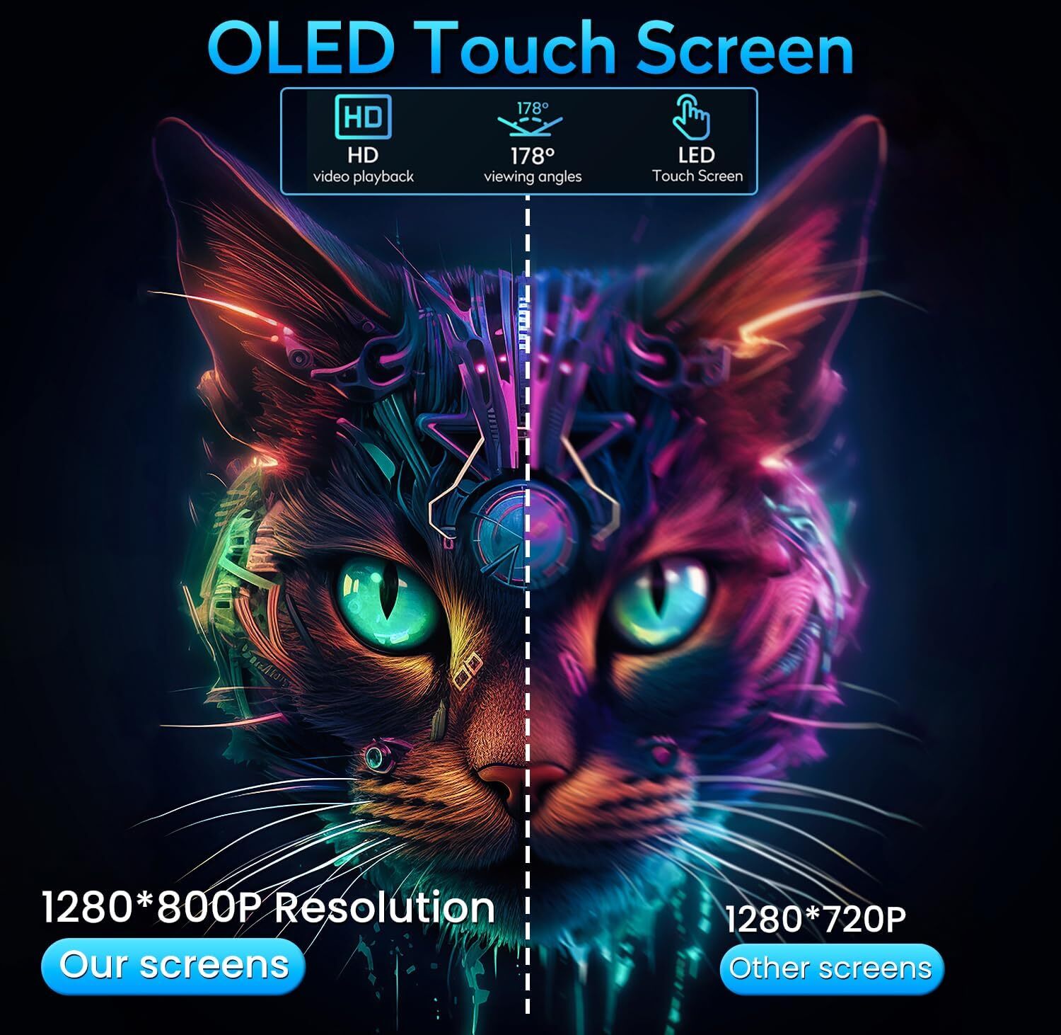 For 2008-2024 Chevrolet Express 8" Android 13 Carplay Car Stereo Radio GPS Navi