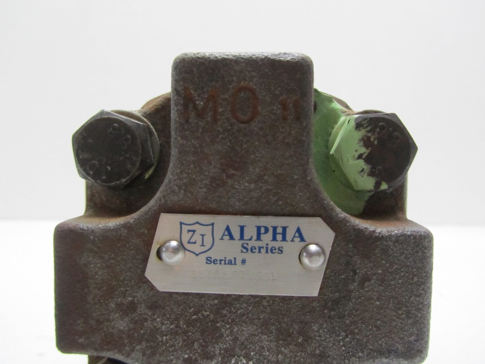 Alpha Series ZI Hydraulic Pump Condition Unknown Untested