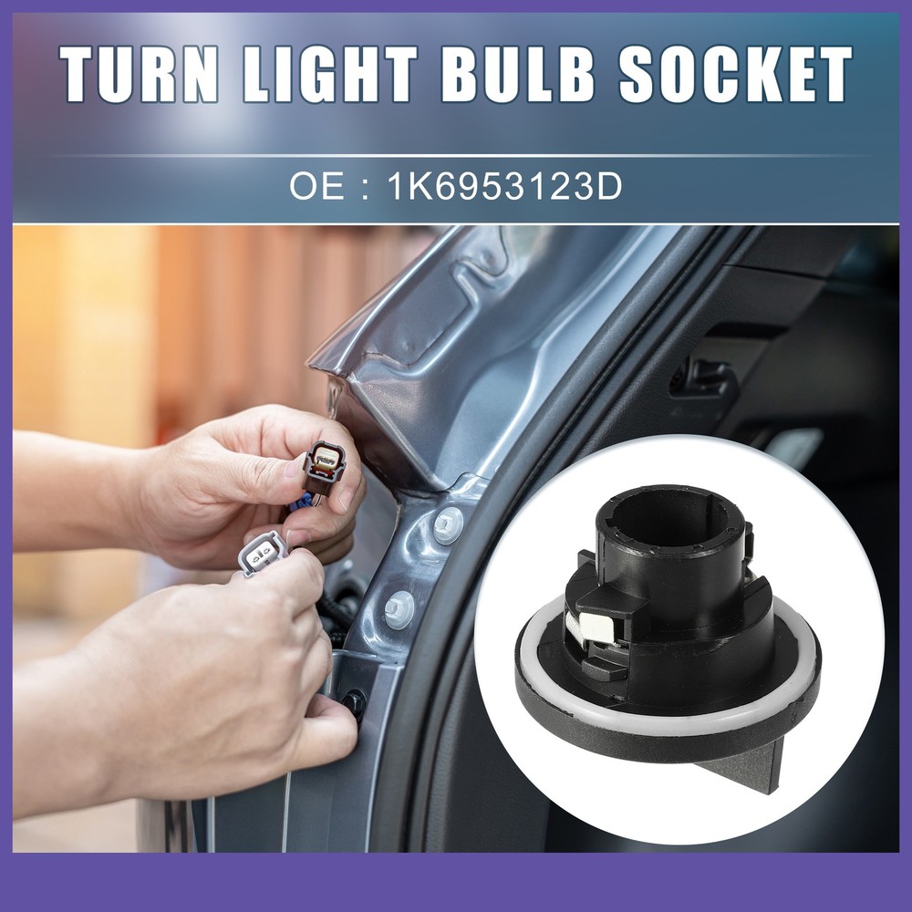 Turn Light Bulb Lamp Socket Parking Light Socket Single Custom for Volkswagen