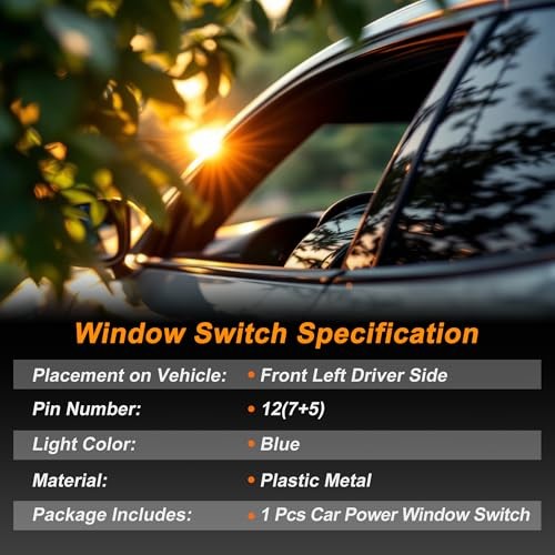 1 AUTO Power Window Switch for Chevrolet Impala 2013-2019 Window Control