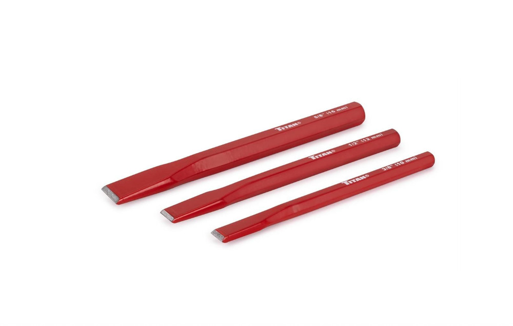 Titan 17081 3 Pc Cold Chisel Set