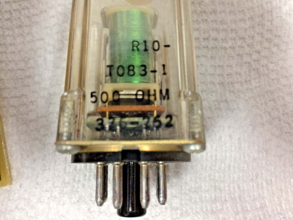 AMF Potter Brumfield 500 OHm Relay and Curtis Socket, New Open Box