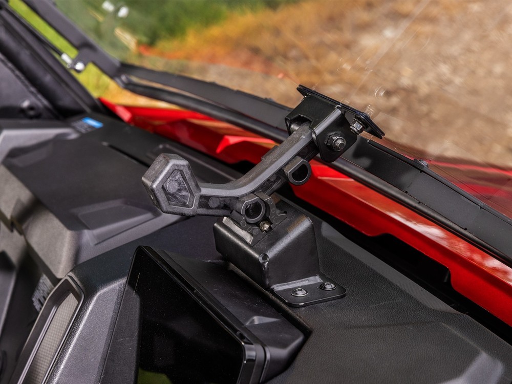 SuperATV Scratch-Resistant Flip Windshield for CFMoto UForce U10 Pro/2025+