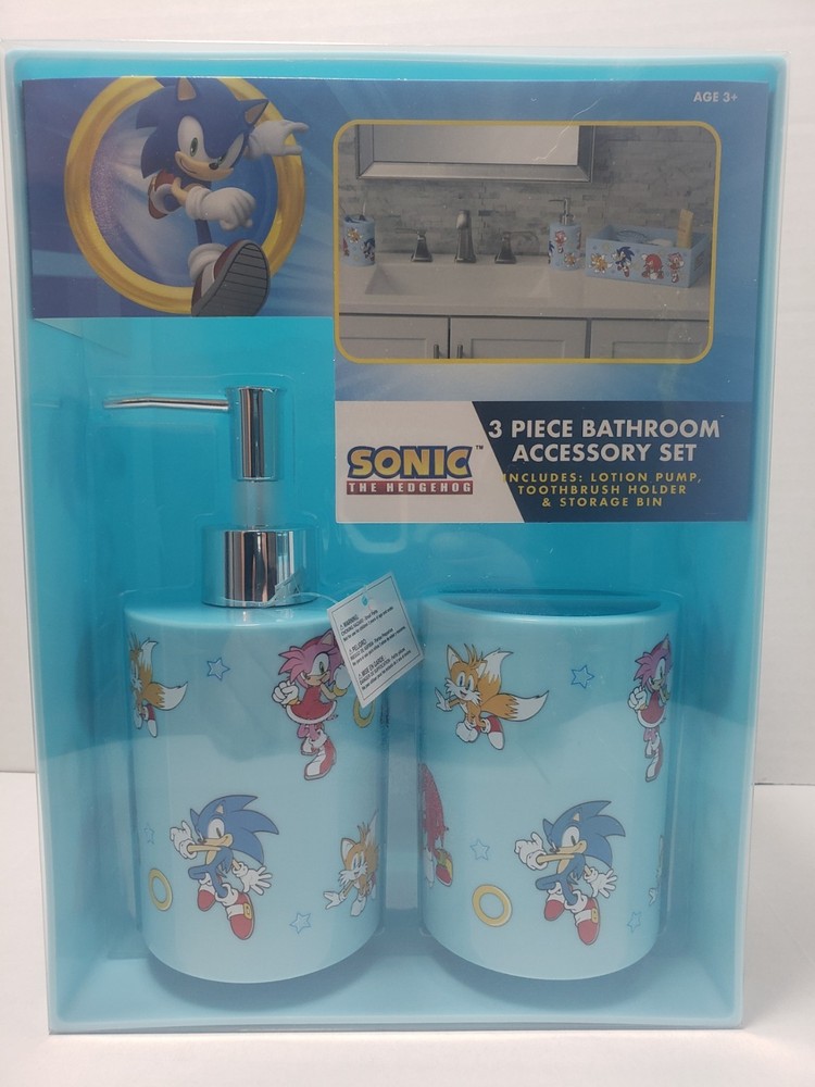 3 Piece Bathroom Accessory Set