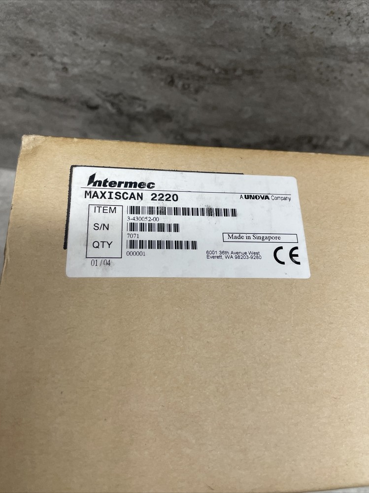 Intermec MaxiScan 2200 Presentation Scanner, New