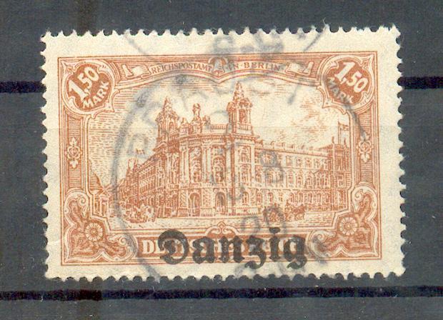 Gdansk Stamp Praust Postmarked (B1107