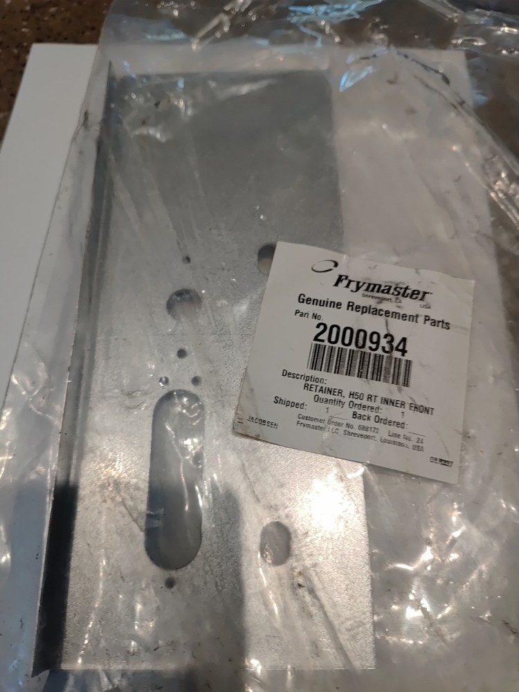Frymaster 2000934 Retainer