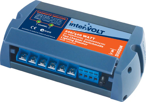 Imtra ILSLD2040DD Lighting Intervolt Duodim 2-Channel, Switch Mode Dimmer
