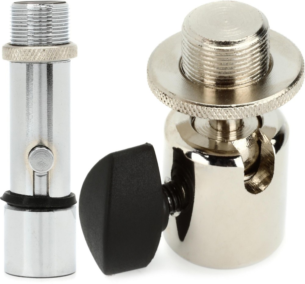 On-Stage MM01 Ball Joint Mic Adapter + On-Stage TMP-QK-2C Value Bundle