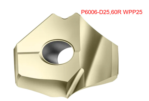 GENUINE  INSERTS     2PCS               P6006-D25,60R WPP25
