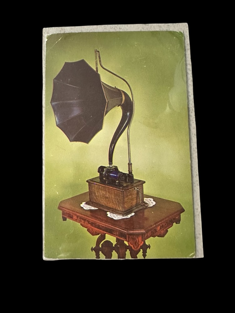 A EDISON PHONOGRAPH CYGNET CRANE