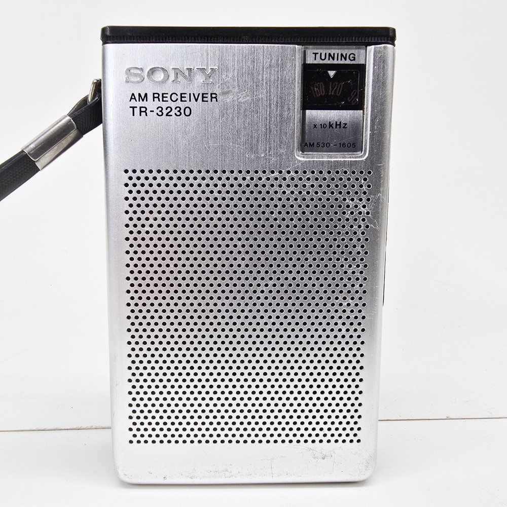 Vintage Sony TR-3230 Solid State AM Transistor Radio tested Working