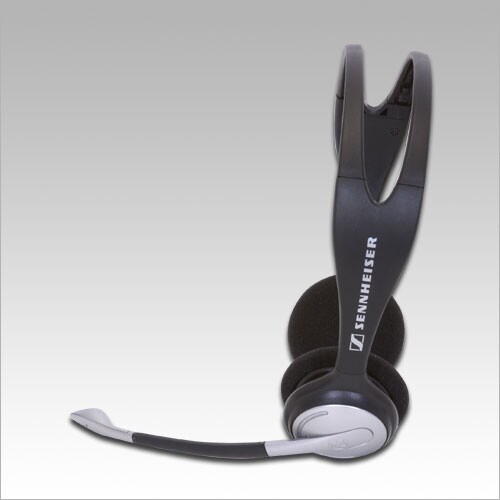 Sennheiser PC130 Multimedia Noise-Cancelling Stero Headset w/Adjustable Mic.
