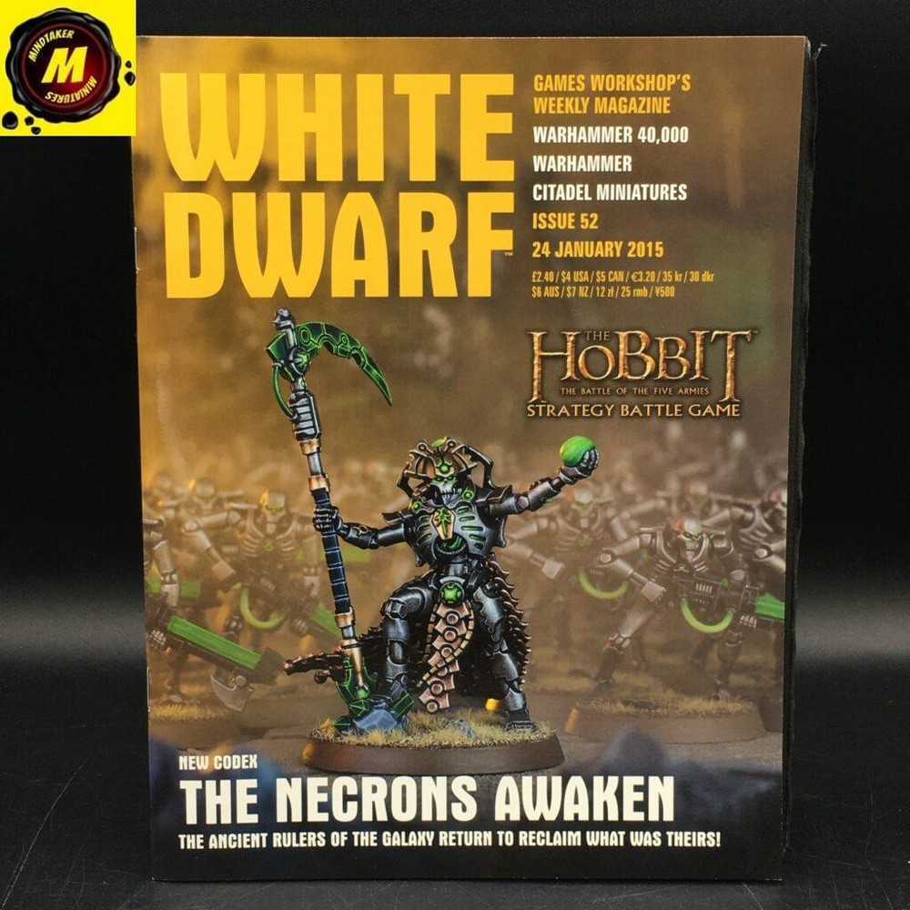 White Dwarf Weekly 52 - #WDW52 - White Dwarf
