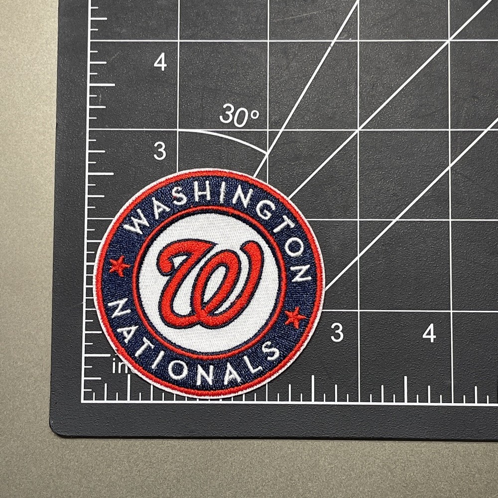Washington Nationals Patch Embroidered Iron 2.75x2.75 Inch