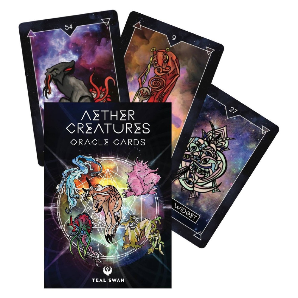 Aether Creatures Oracle Cards Deck & Booklet Teal Swan Watkins Publishing WP25