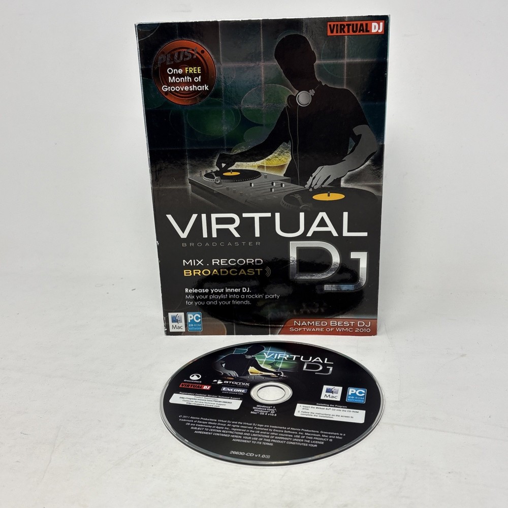 ENCORE VIRTUAL DJ BROADCASTER - Full Version for Mac, Windows