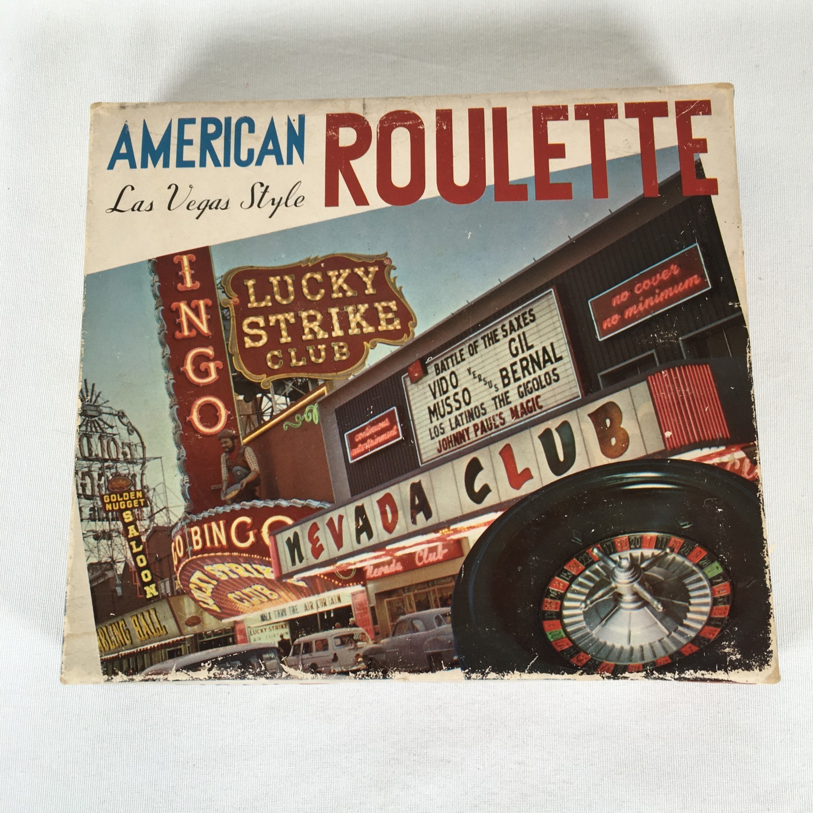 Vintage American Roulette Las Vegas Style Hotel Casino Game Complete Japan