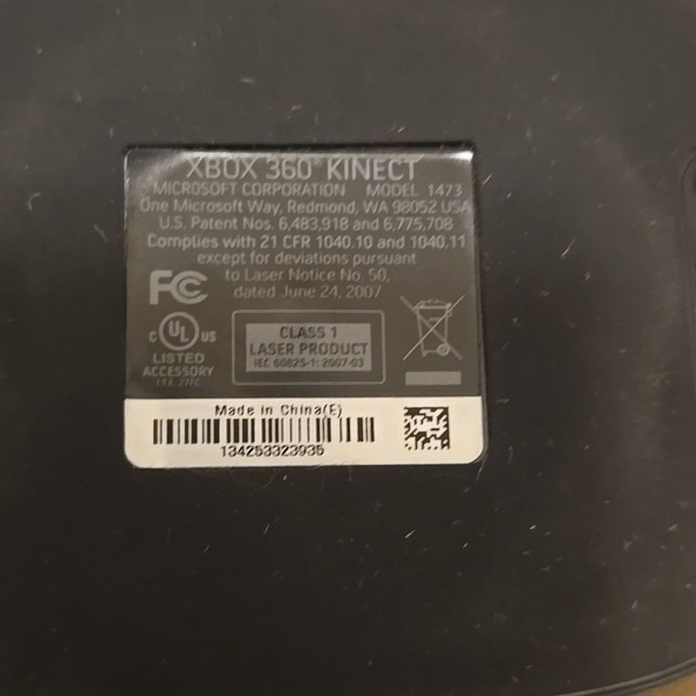 2 Xbox 360 Kinect Sensor Bundle Lot With 4 Games Power Cord 1429 "Untested"