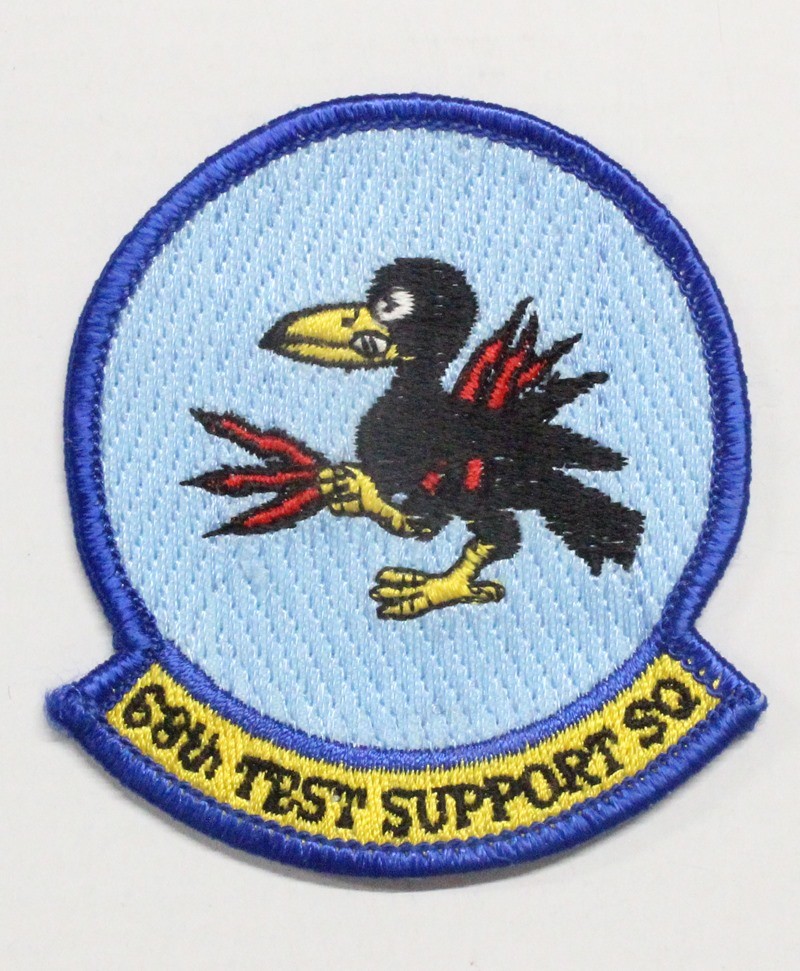 USAF Air Force Patch: 68th Test Support Squadron - 2 1/2"