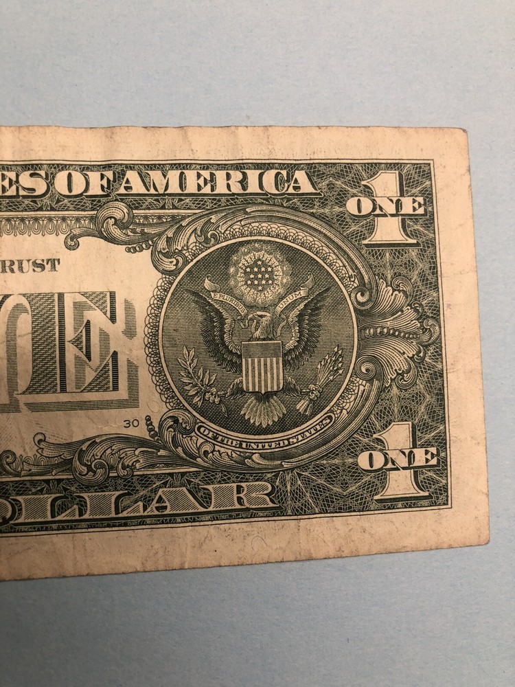 FANCY SERIAL NUMBER - 50000555 Binary - 2017 $1 CIRCULATED BILL