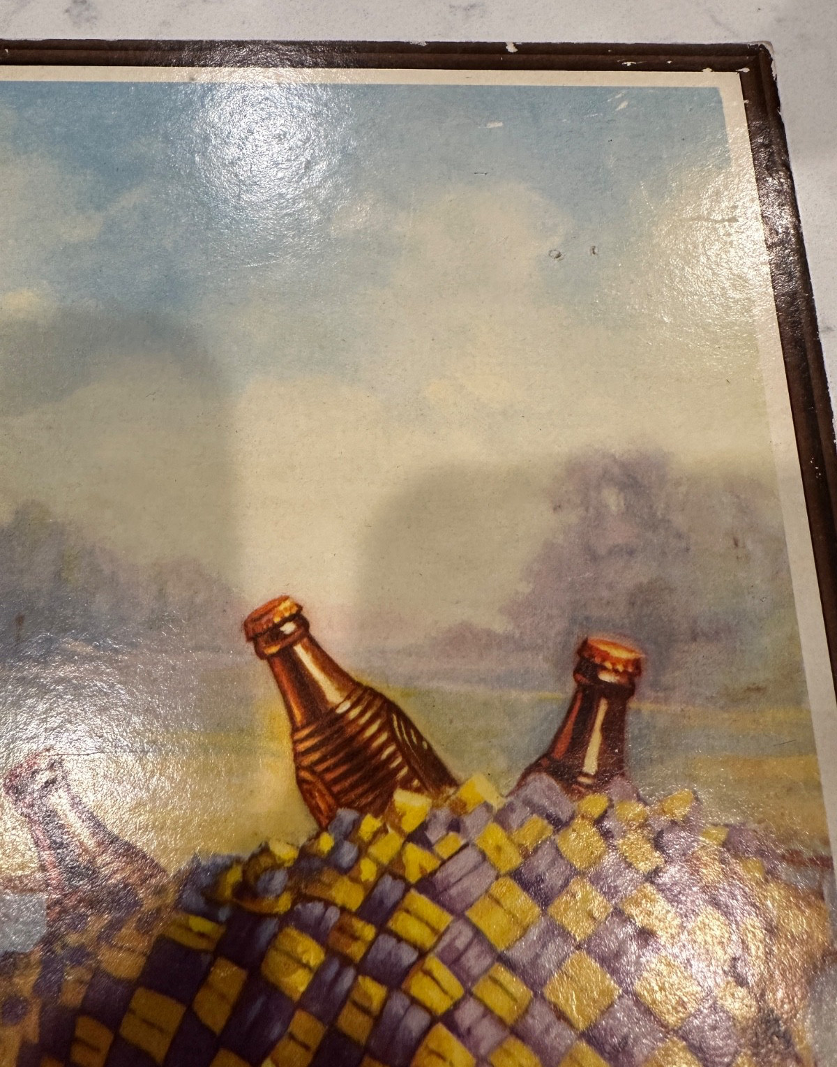 1940s Orange Crush advertising sign from Mexico