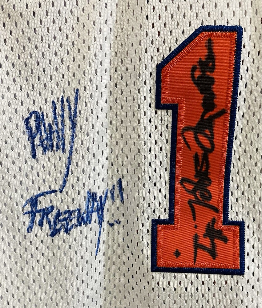 Beanie Sigel & Freeway Signed Roc-A-Fella Vintage Jay Z Jersey BAS Beckett Auto