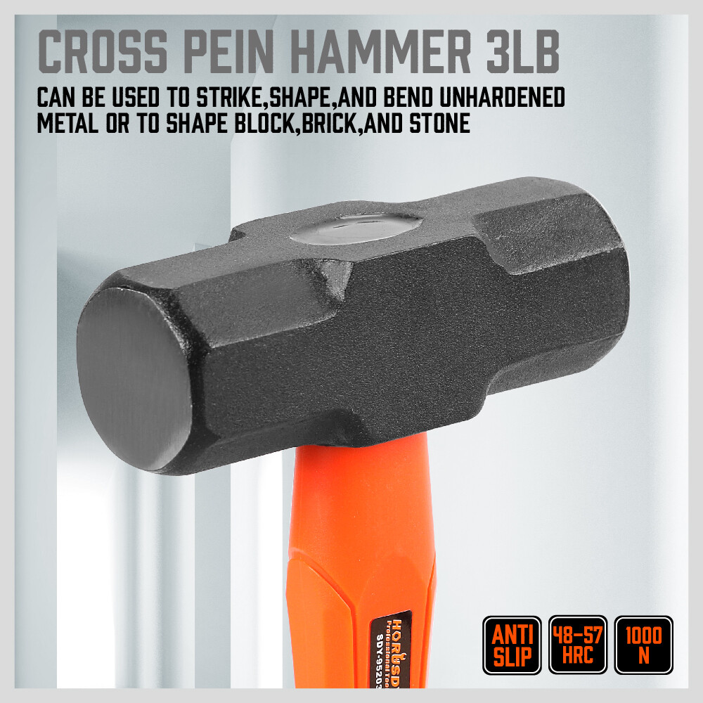 5 Piece Hammer Set Professional Blacksmith Propane Forge Tool Shop Garage Kit