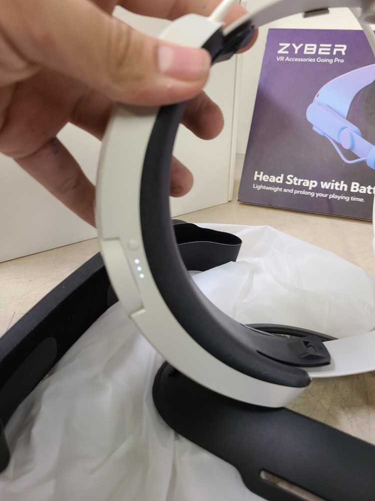 Zyber VR Accessories Going Pro Excellence Strap With Battery