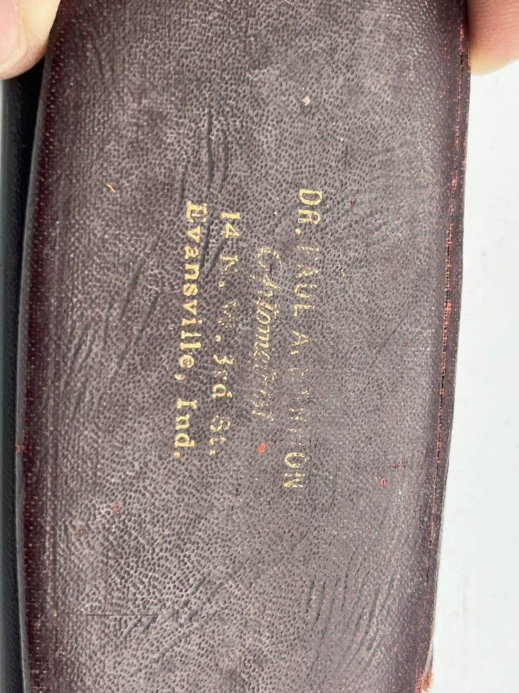 Original WW2 1940s Aviators Glasses And Case Broken Beautiful Frames