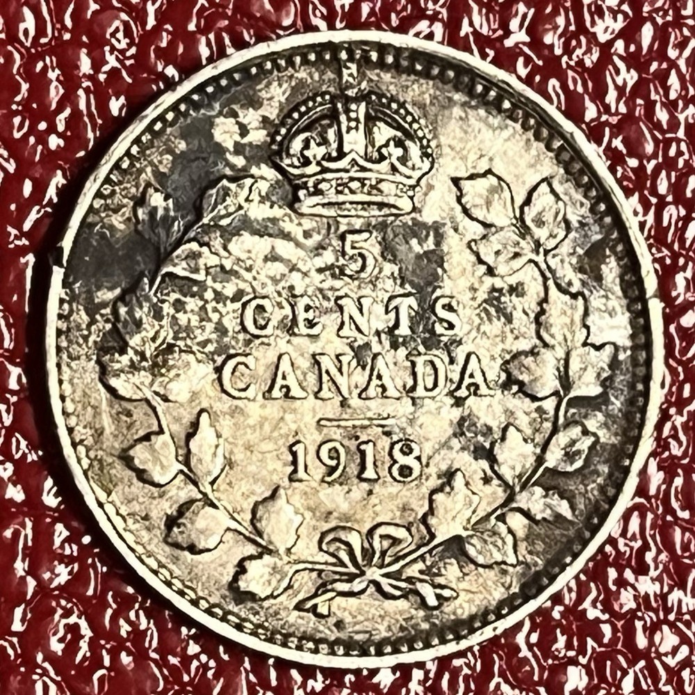 1918 Canadian Dime Box #2