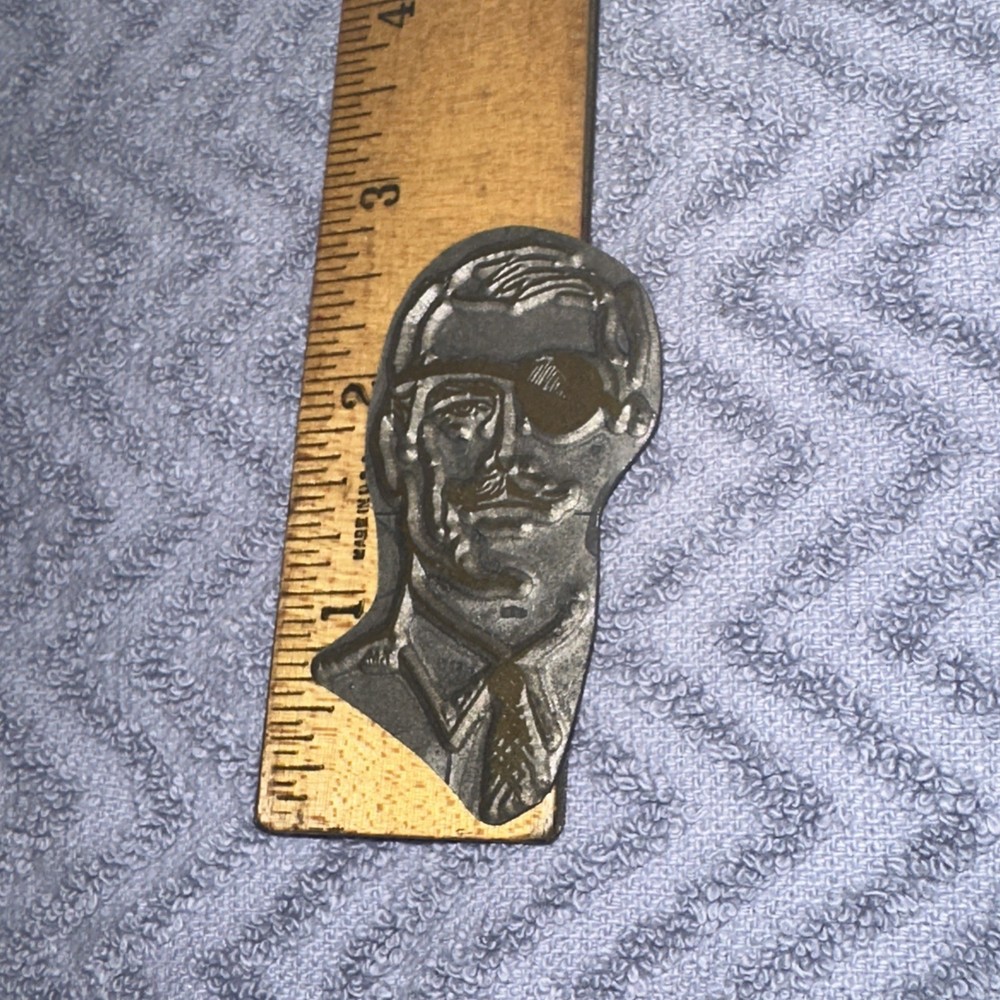 Printing Plate ( Man Wearing Eye Patch )
