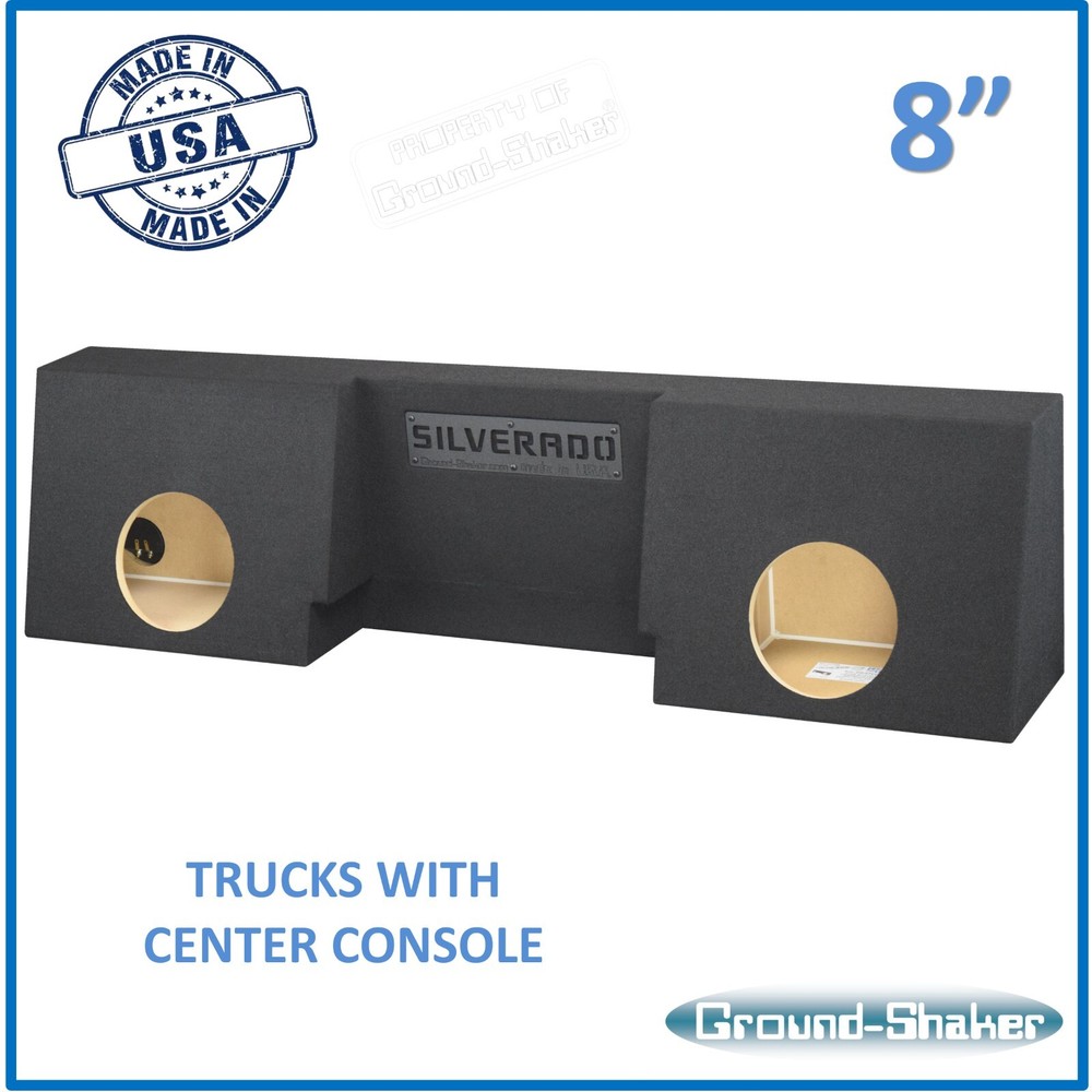 Chevy Silverado 8" Dual Sub Box Regular Cab / Single Cab Ground Shaker