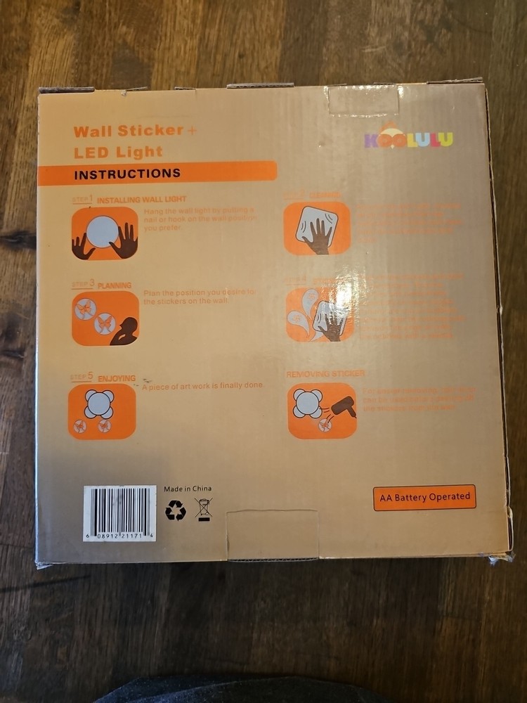 Wall Sticker LED Light WSL-26BL