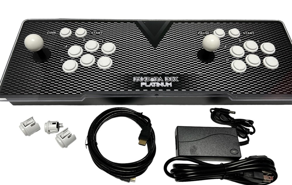 VOTED #1 Retro Arcade System Pandora Platinum - NEW Base Console