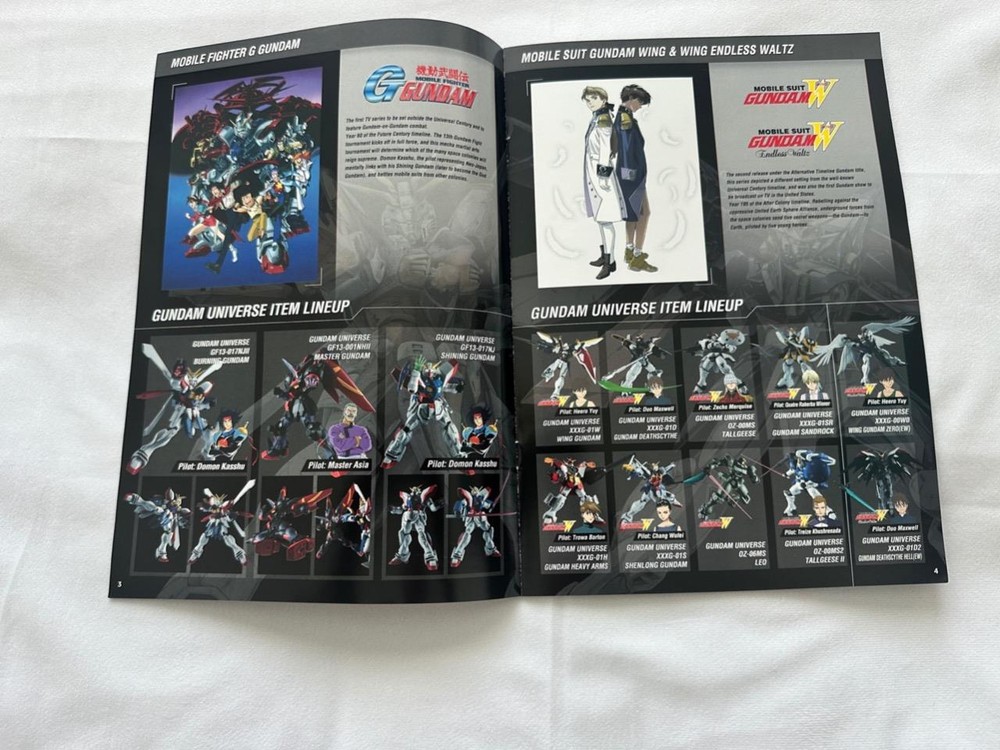 GUNDAM UNIVERSE Original CATALOG SDCC 2024 - NEW
