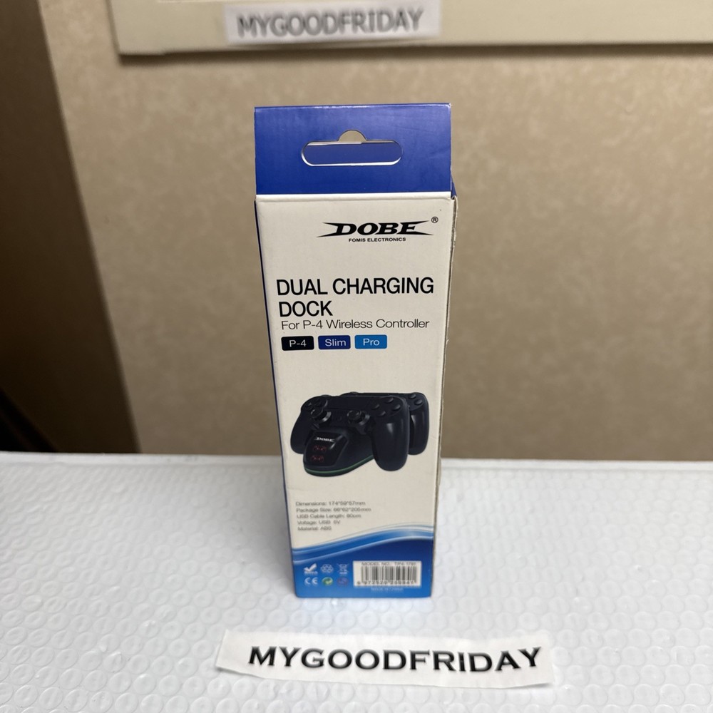 Dobe dual charging dock for wireless controller for p-4 slim & pro Sealed Pack