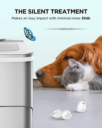 Ice Makers Countertop - Portable Ice Maker Machine for Countertop, Make 26 lb...