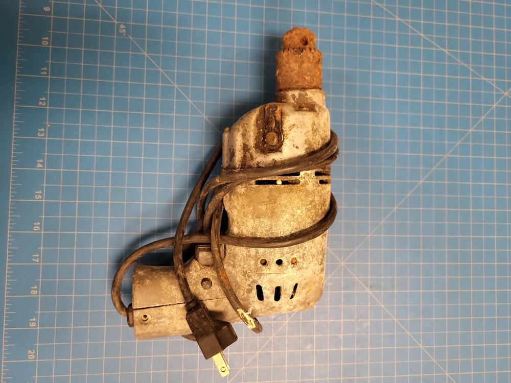 Vintage Angle Head Drill Power Tool Right Angle Drill Attachment Tool
