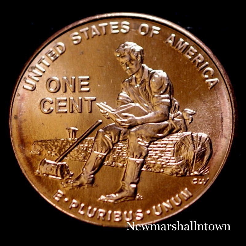 2009 D Lincoln Formative Penny ~ Bicentennial Uncirculated Cent from Mint Roll