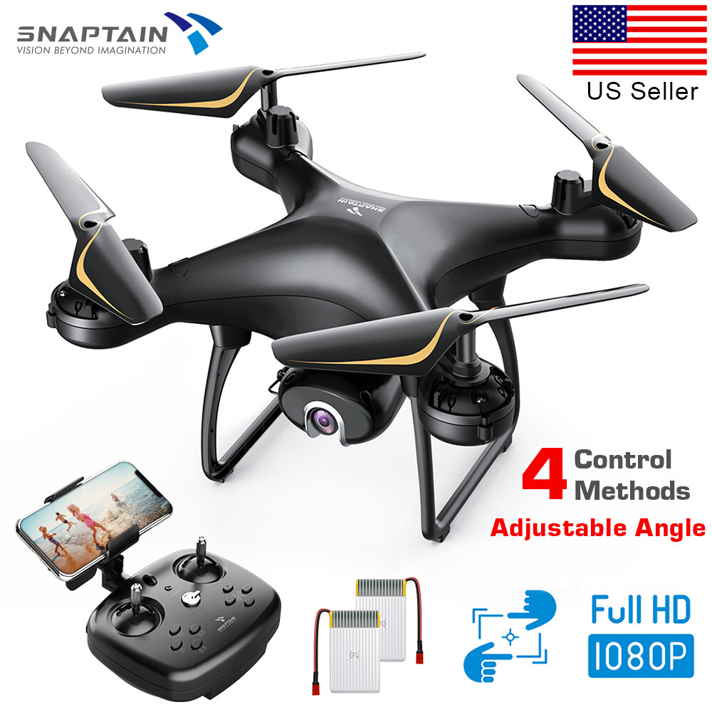SNAPTAIN SP650 Drone with 1080P Camera FPV RC Quadcopter Auto Return Circle Fly