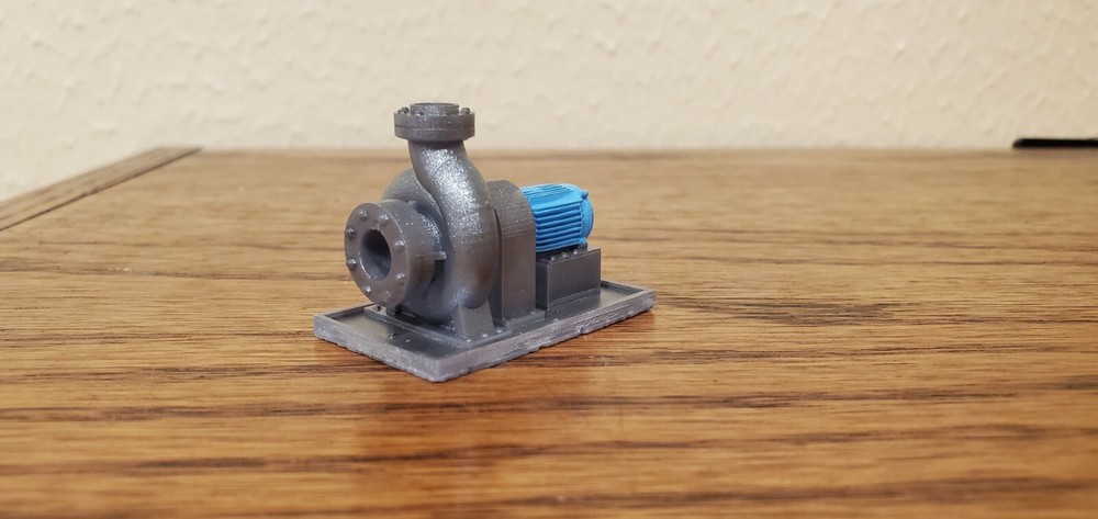 O Scale Centrifugal Pump and Motor - SMALL