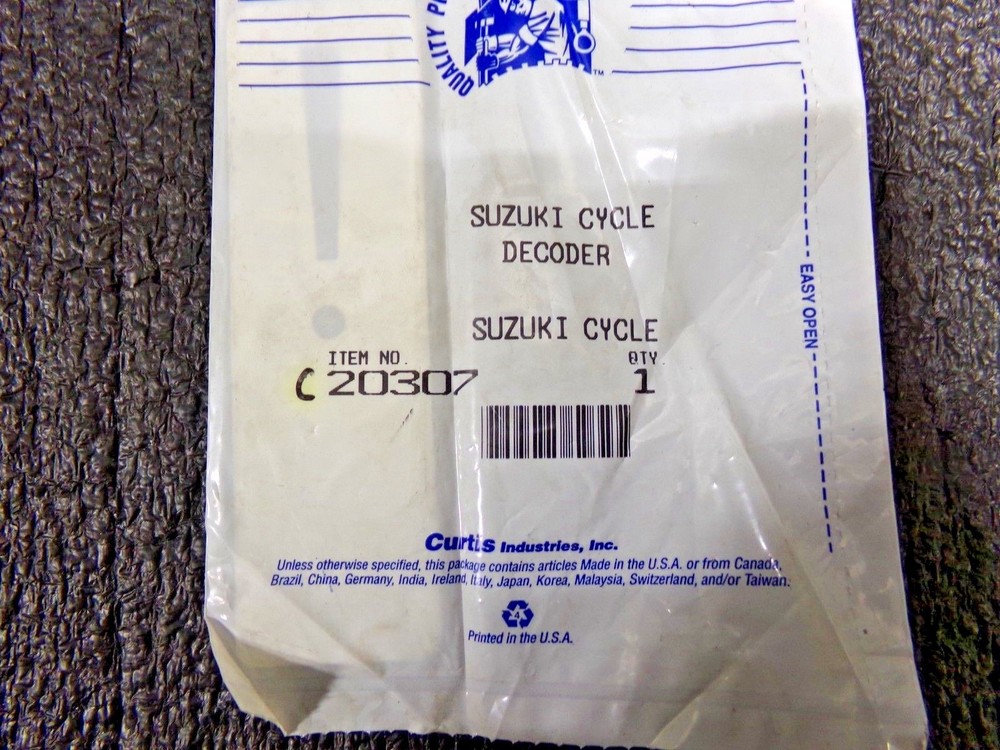 DECODER-SUZUKI CY 'H', KEY DECODER FOR USE WITH #15 CODE CUTTER #20307 (RC)
