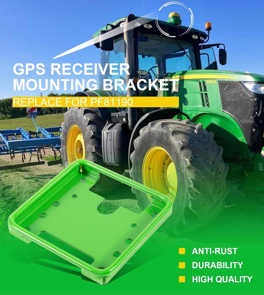 PF81190 GPS Receiver Mounting Bracket Receiver Adapter Holder for John Deere