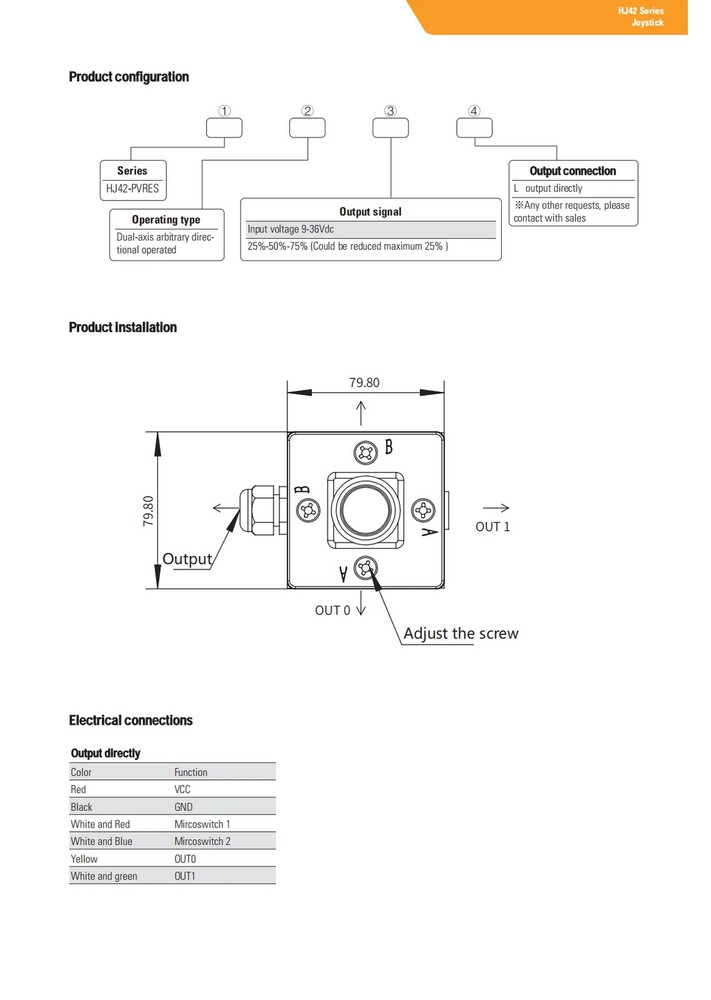 Replace Joystick Controller 155B4212 Mainly for Proportional Valve Control