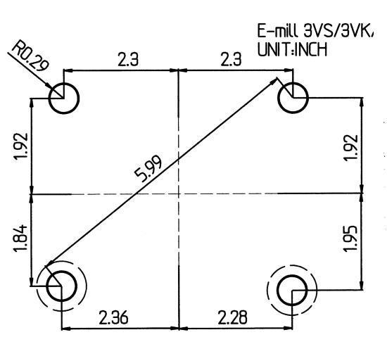 BRAND NEW ACER E-MILL HEAD - BRIDGEPORT TYPE