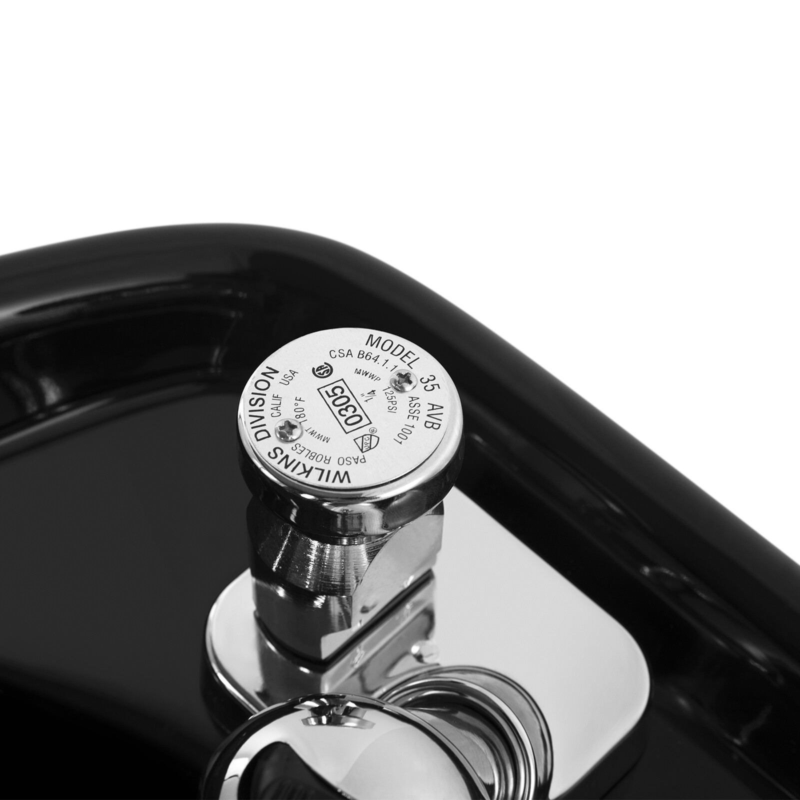 Backwash Unit Ceramic Bowl Sink Barber Chair Shampoo Salon Spa Beauty w/Footrest