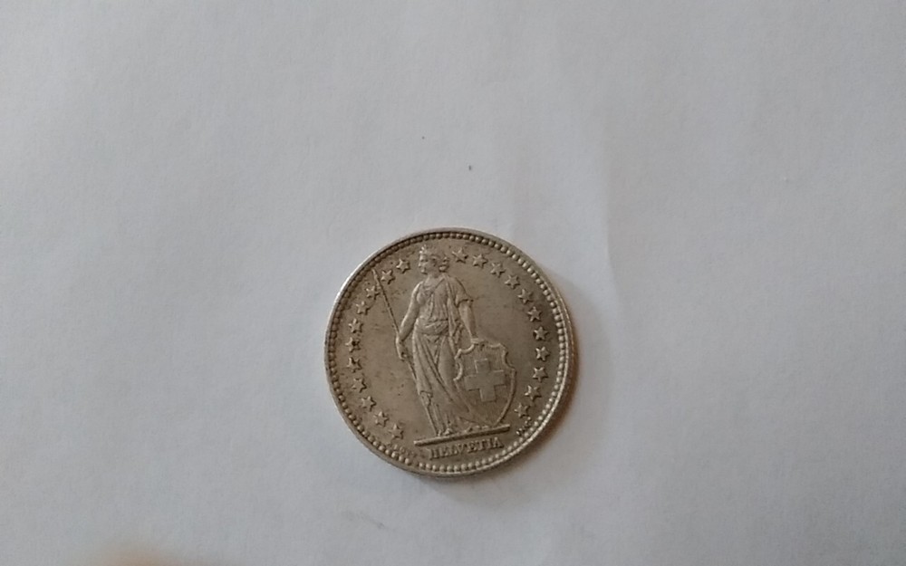 1939 2 FRAC SILVER COIN